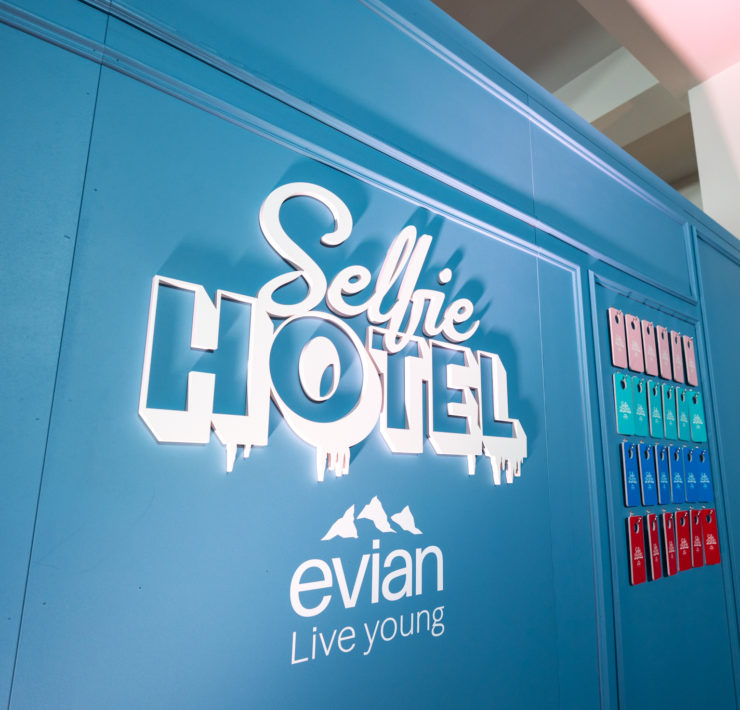 Entrée du Selfie Hotel