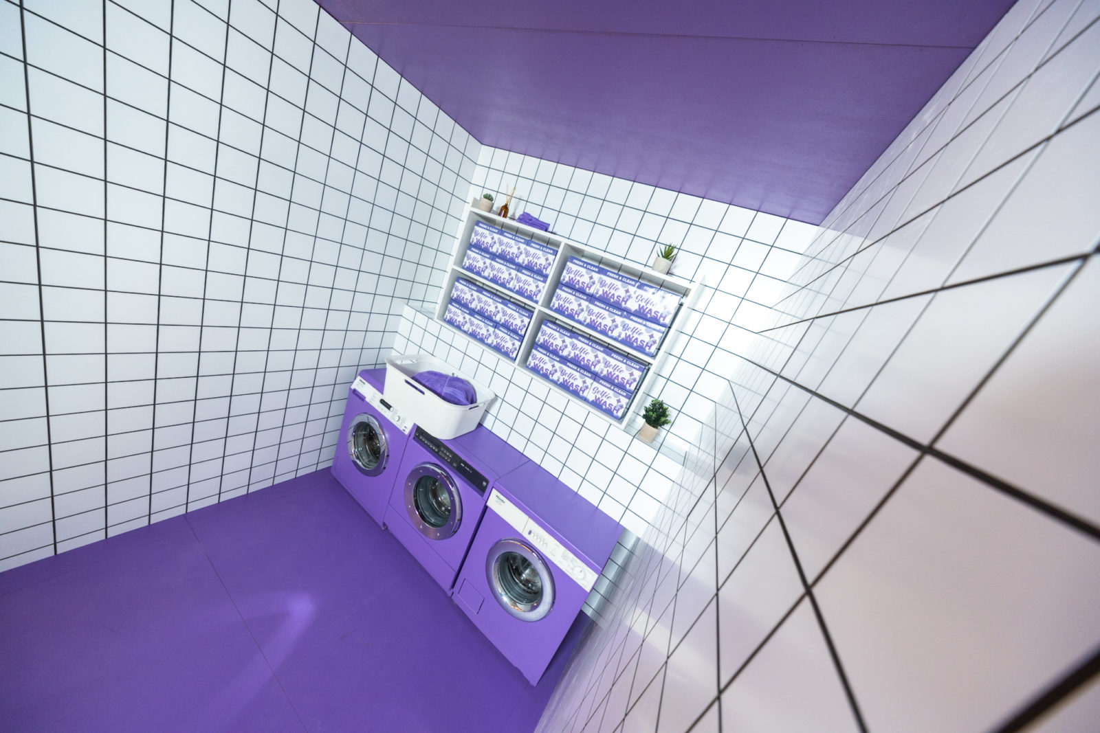 Espace violet au Selfie Hotel