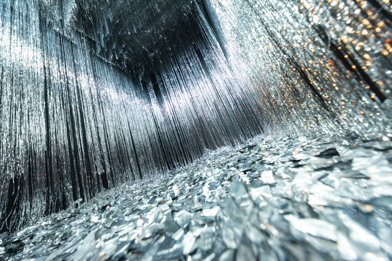 Espace argenté au Selfie Hotel